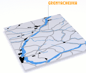 3d view of Gremyachëvka