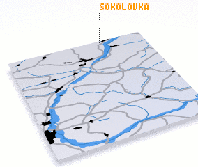 3d view of Sokolovka