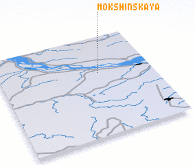 3d view of Mokshinskaya