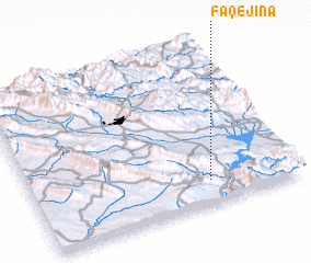 3d view of Faqē Jina