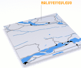 3d view of Maloye Iyevlevo