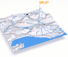 3d view of Qalāt