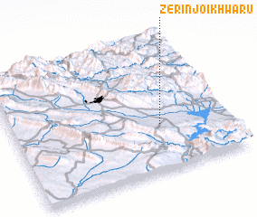 3d view of Zērinjō-i Khwārū