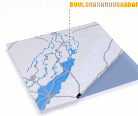 3d view of Buulo Maxamuud Aadan