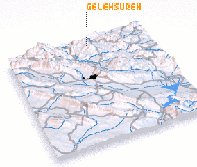 3d view of Geleh Sūreh