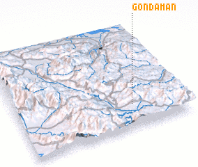 3d view of Gondamān