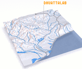 3d view of Dhū aţ Ţalab