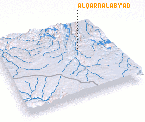 3d view of Al Qarn al Abyaḑ