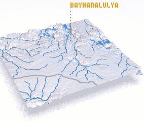 3d view of Bayḩān al ‘Ulyā