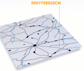 3d view of Novyye Beguchi