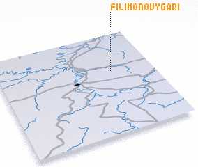 3d view of Filimonovy Gari