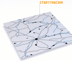 3d view of Staryy Machim