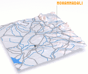 3d view of Moḩammad ‘Alī