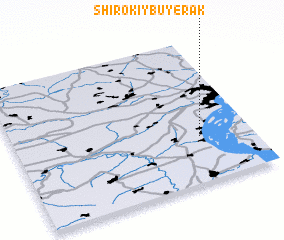 3d view of Shirokiy Buyerak