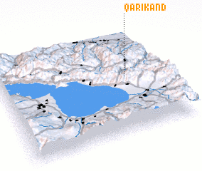 3d view of Qarıkǝnd