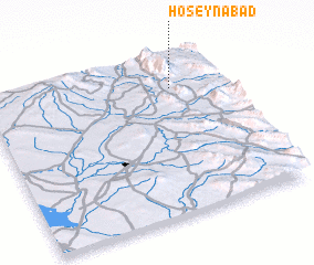 3d view of Ḩoseynābād