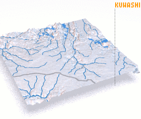 3d view of Kuwashī