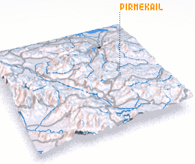 3d view of Pīr Mekā\