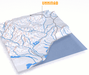 3d view of Umm ‘Inab