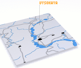 3d view of Vysokaya