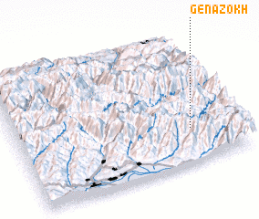 3d view of Genazokh