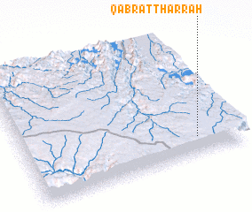 3d view of Qabrat Tharrah