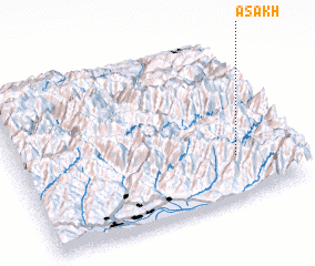 3d view of Asakh