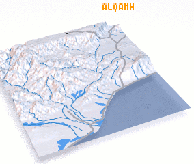 3d view of Al Qamḩ