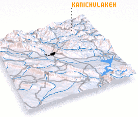 3d view of Kānī Chūlakeh