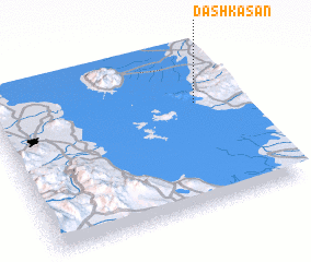 3d view of Dāshkasan