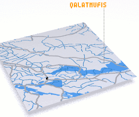 3d view of Qal‘at Mufīs