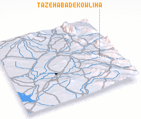 3d view of Tāzehābād-e Kowlīhā