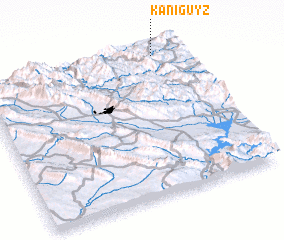 3d view of Kānī Gūyz