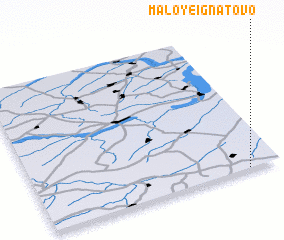 3d view of Maloye Ignatovo