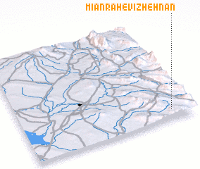 3d view of Mīān Rāh-e Vīzhehnān