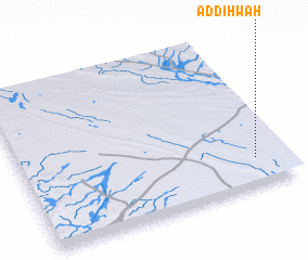 3d view of Ad Diḩwah