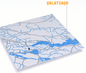 3d view of Qal‘at Şaqr