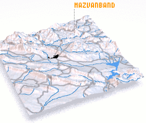 3d view of Māzvān Band