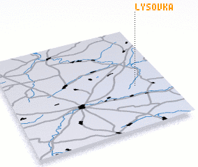 3d view of Lysovka