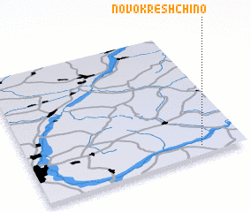 3d view of Novokreshchino