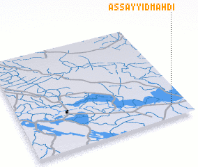 3d view of As Sayyid Mahdī