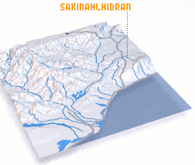 3d view of Sākin Ahl Hidrān