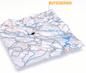 3d view of Būyen-e Pāʼīn