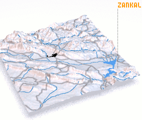 3d view of Zankāl