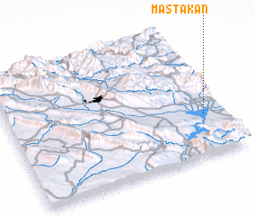 3d view of Mastakān