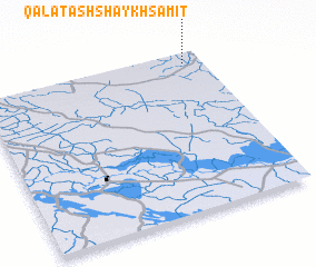 3d view of Qal‘at ash Shaykh Şāmit