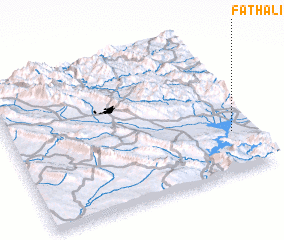 3d view of Faţh ‘Alī