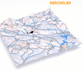 3d view of Kānī Shīlān