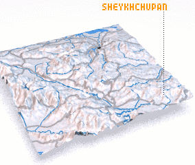 3d view of Sheykh Chūpān