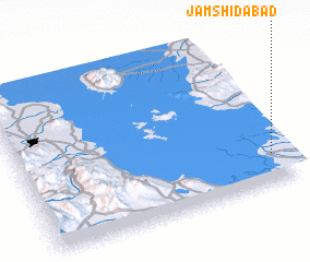 3d view of Jamshīdābād